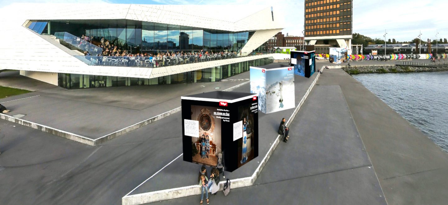 Kube Expo -B021- Amsterdam - affichage mobile - communication ooh - affichage evenementiel - communication hors media
